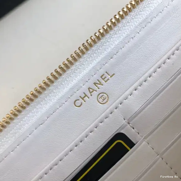 First Bag Ru CHANEL WALLET ZIPPED 19 0617